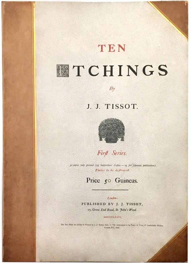 Ten Etchings - 1870s - First Series - James Tissot - Modern - Art by James Jacques Joseph Tissot