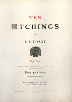 Ten Etchings - 1870s - First Series - James Tissot - Modern