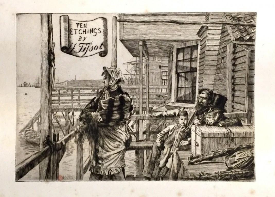 Suite of Ten etchings and dry-points:
• L’Auberge des Trois-Corbeaux. Wentworth 29 (i/iii)
• Quarrelling. Wentworth 18
• The Rubens’ Hat. Wentworth 8
• The Thames, Wentworth 20
• Bastien Pradel. Siege of Paris. Wentworth 15
• By the Window.