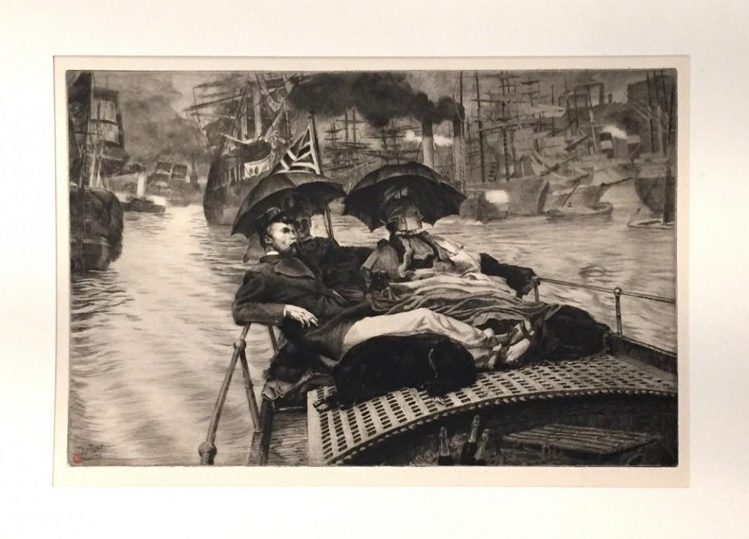 Ten Etchings - 1870s - First Series - James Tissot - Modern For Sale 1