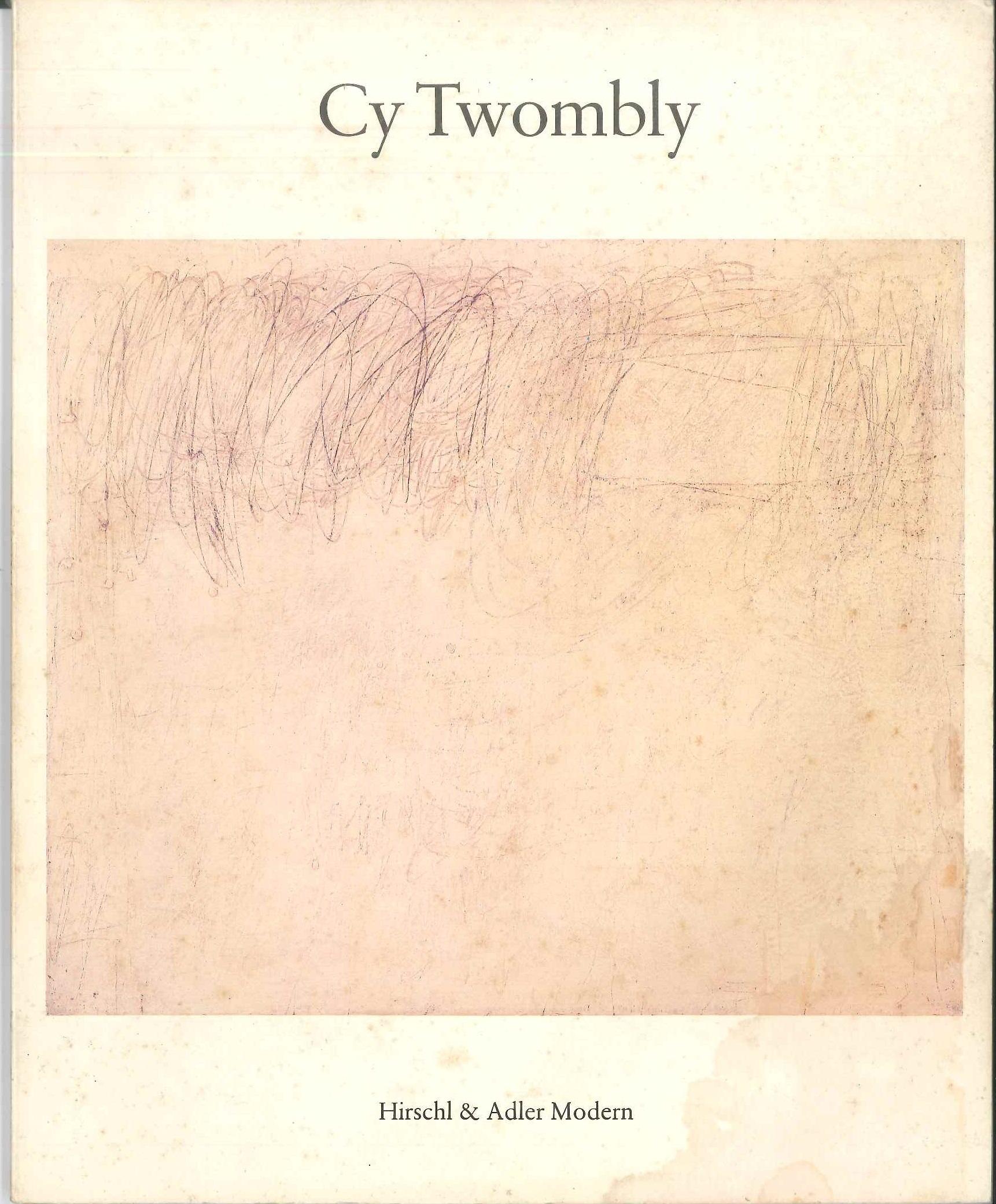 Cy Twombly - Catalog - 1986 - Contemporary 1