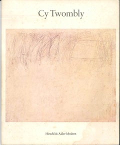 Cy Twombly - Catalog - 1986 - Contemporary