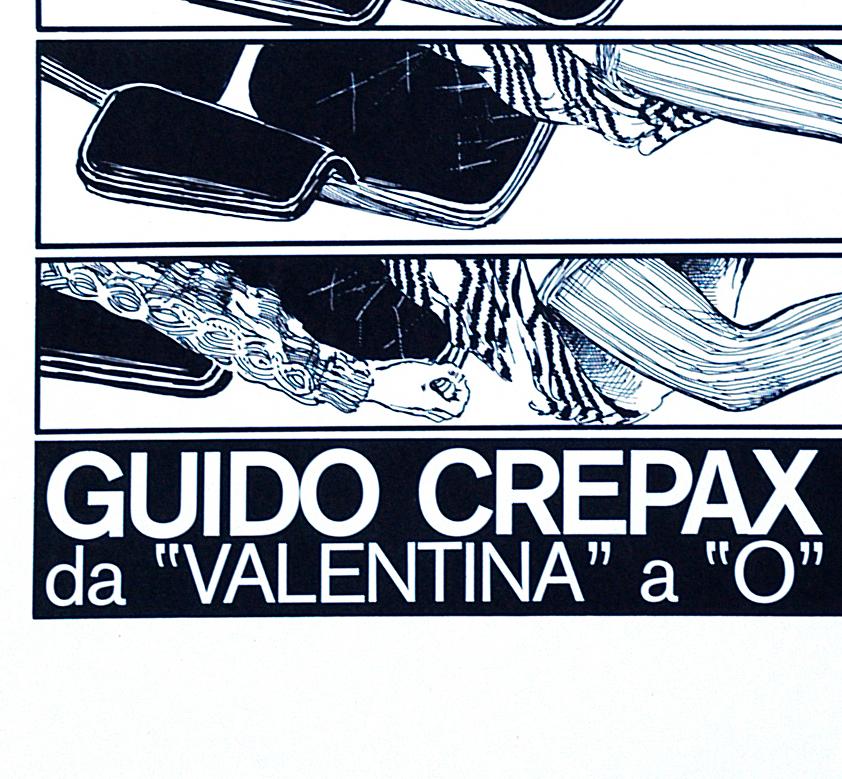This offset by Crepax is hand signed. This original print is from an edition of 40 signed copies.	

