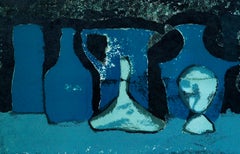 Pots in the Shade - Originallithographie von Guido Mirimao - 1970 ca.