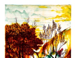 Herbst - Lithographie von Orfeo Vitali - 1970 ca.