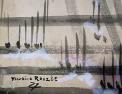 Pink Dream - Maurice Rouzée - 1940s - Tempera