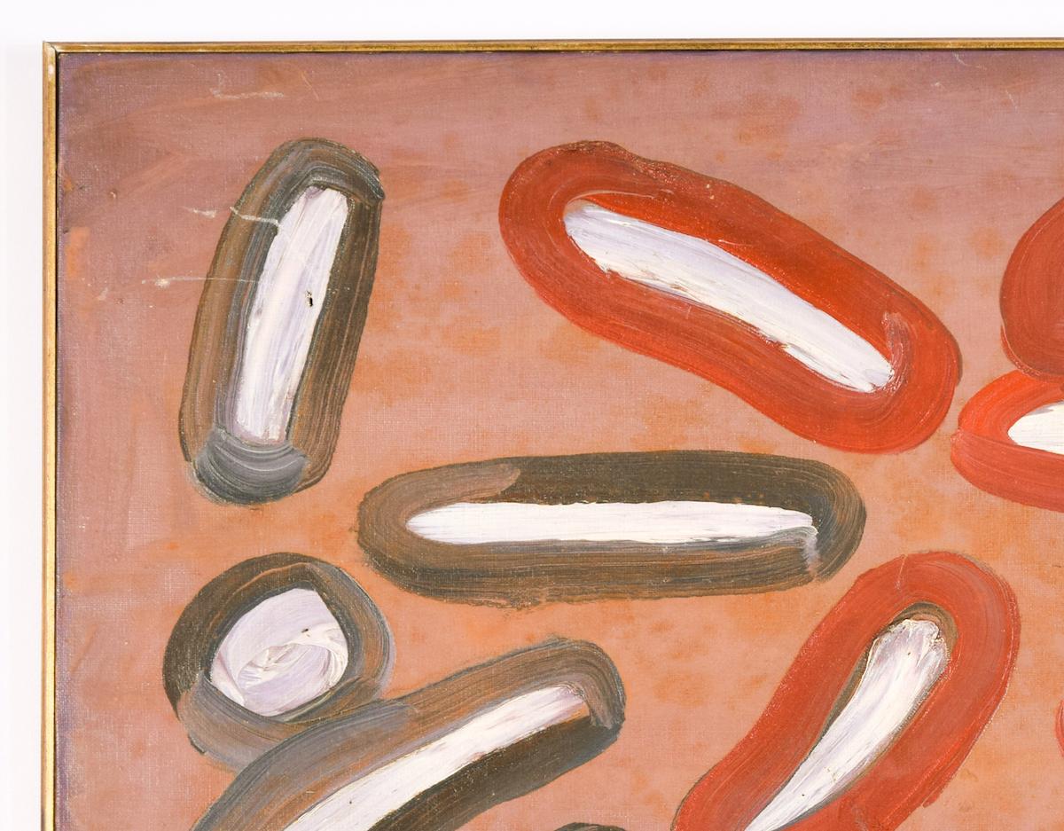 Abstrakte Komposition - 1960er Jahre - Giulio Turcato - Gemälde - Zeitgenössisch im Angebot 3