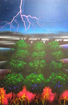 "Inverosimile" n. 2 - Litografia originale di Piero Gilardi - 1990