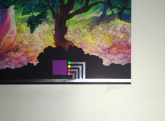 "Inverosimile" no.4 - Original Lithograph by Piero Gilardi - 1990
