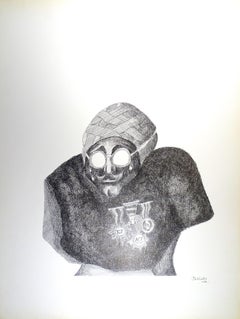 Les Decorations - Original Etching by Paul Conte - 1974