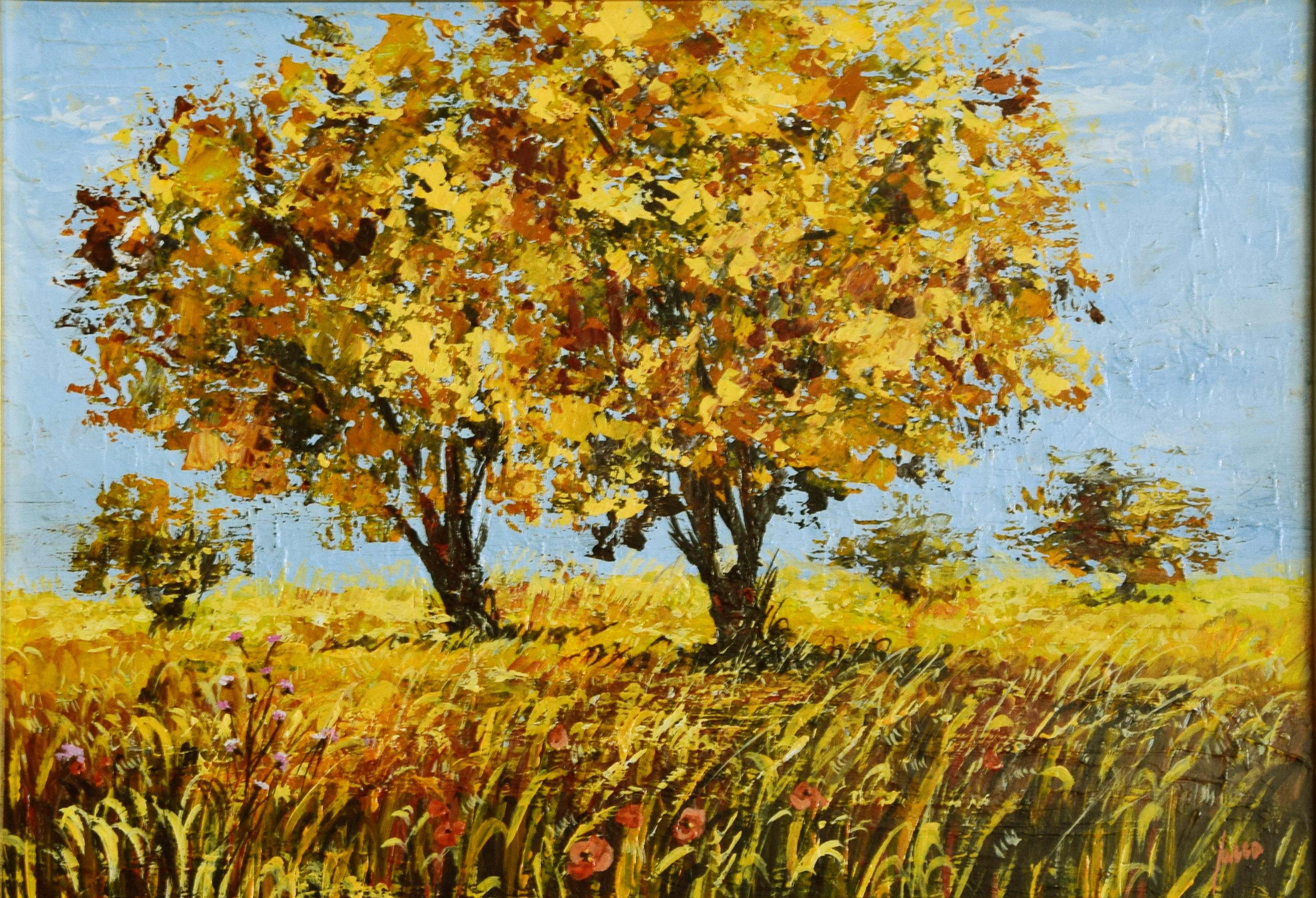 Summer - Original Oil on Canvas by Luciano Sacco  1