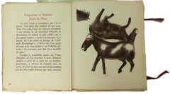 Journal d'un Cheval - Original Artist Book by C. Goll, illustrated by M. Chagall