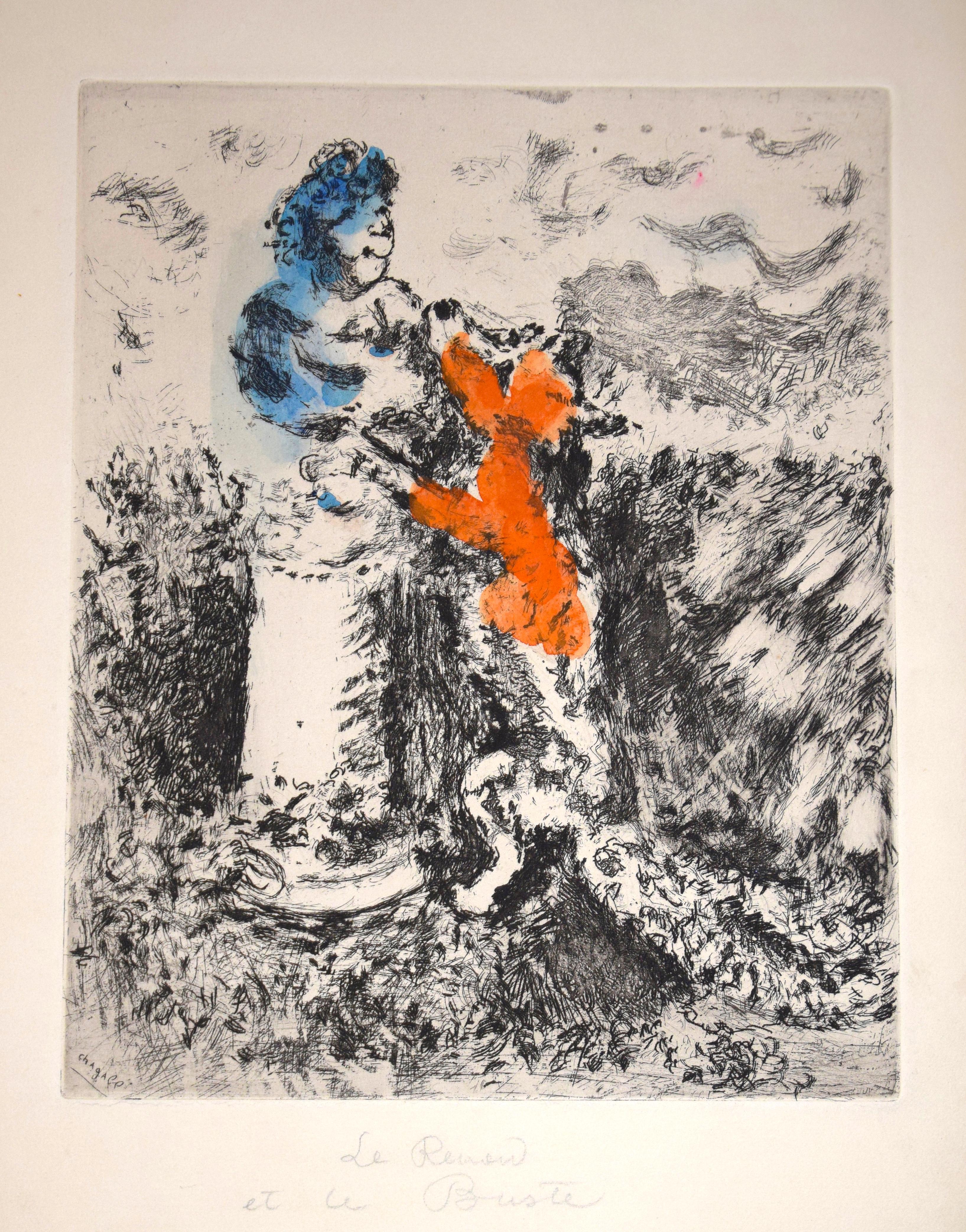 chagall illustration fables de la fontaine