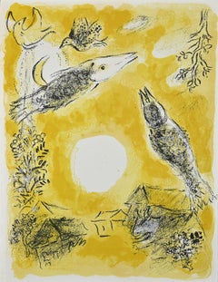 Vintage Vitraux pour Jérusalem - Illustrated Book by M. Chagall, 1962
