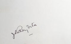 Horse Horseman - Original Tempera und Aquarell von J.L. Rey Vila