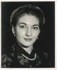 The Young Callas - Vintage Original Photograph of Maria Callas - End of 1950-51