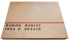 Idee Idea e Spazio - Original-Suite von Radierungen von Marino Marini - 1963