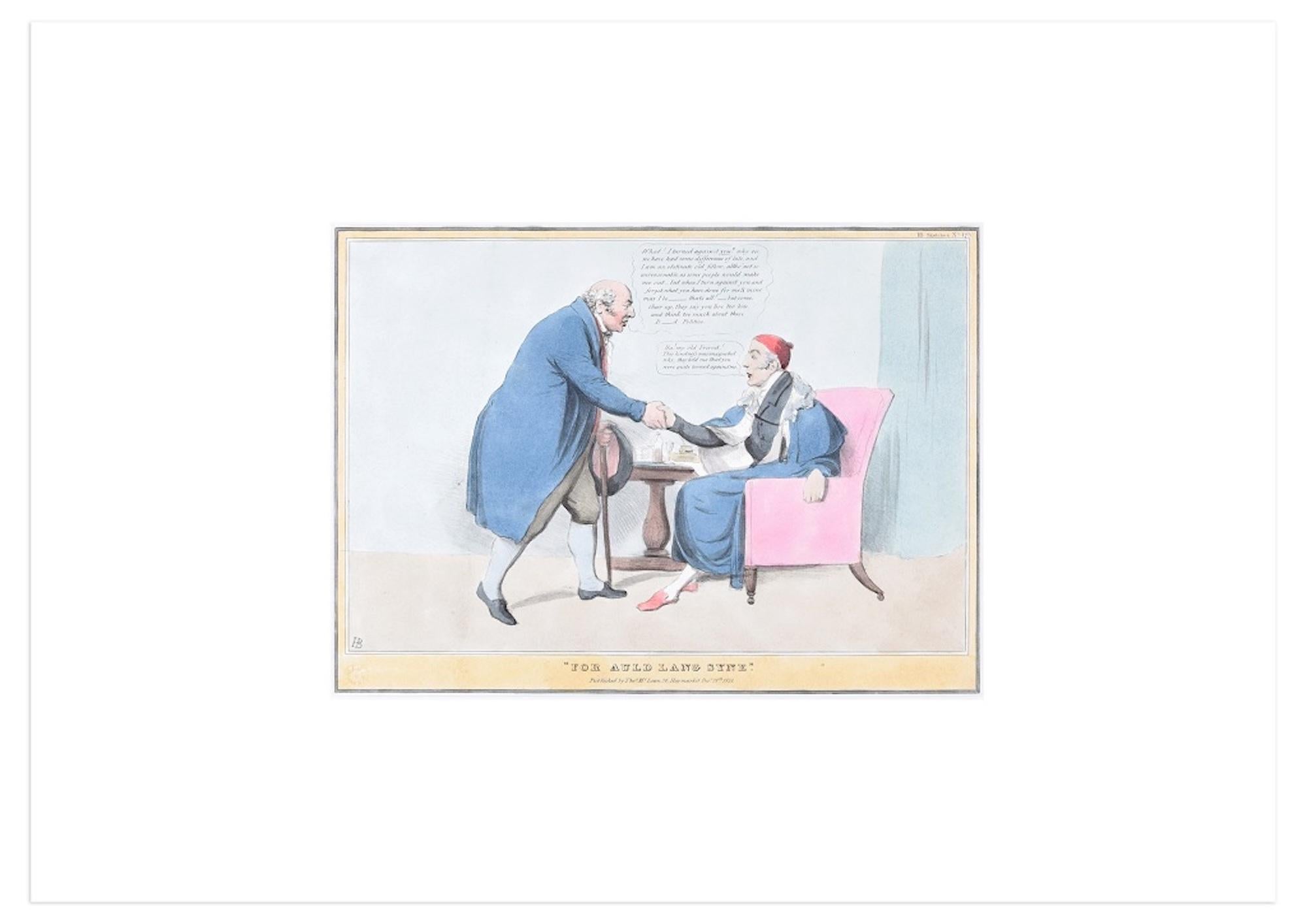 From the series Political Sketches.

John Doyle (1797-1868) was one of the most famous and prolific illustrator of the 19th century in Europe who was born in Ireland and active in London since 1822. For more than 20 years, in the first half of the