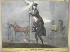 The Evil Workings of the "Reform Bill" - Lithograph by J. Doyle - 1831