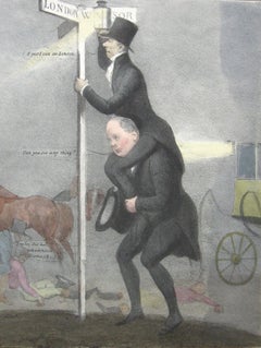 Il cattivo funzionamento della "legge di riforma" - Litografia di J. Doyle - 1831