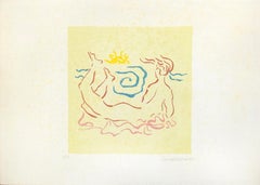 The Horizon – Originallithographie von Anna Trapani, 1987