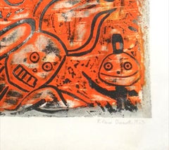 Magic - Original Lithograph by Renzo Bussotti - 1963