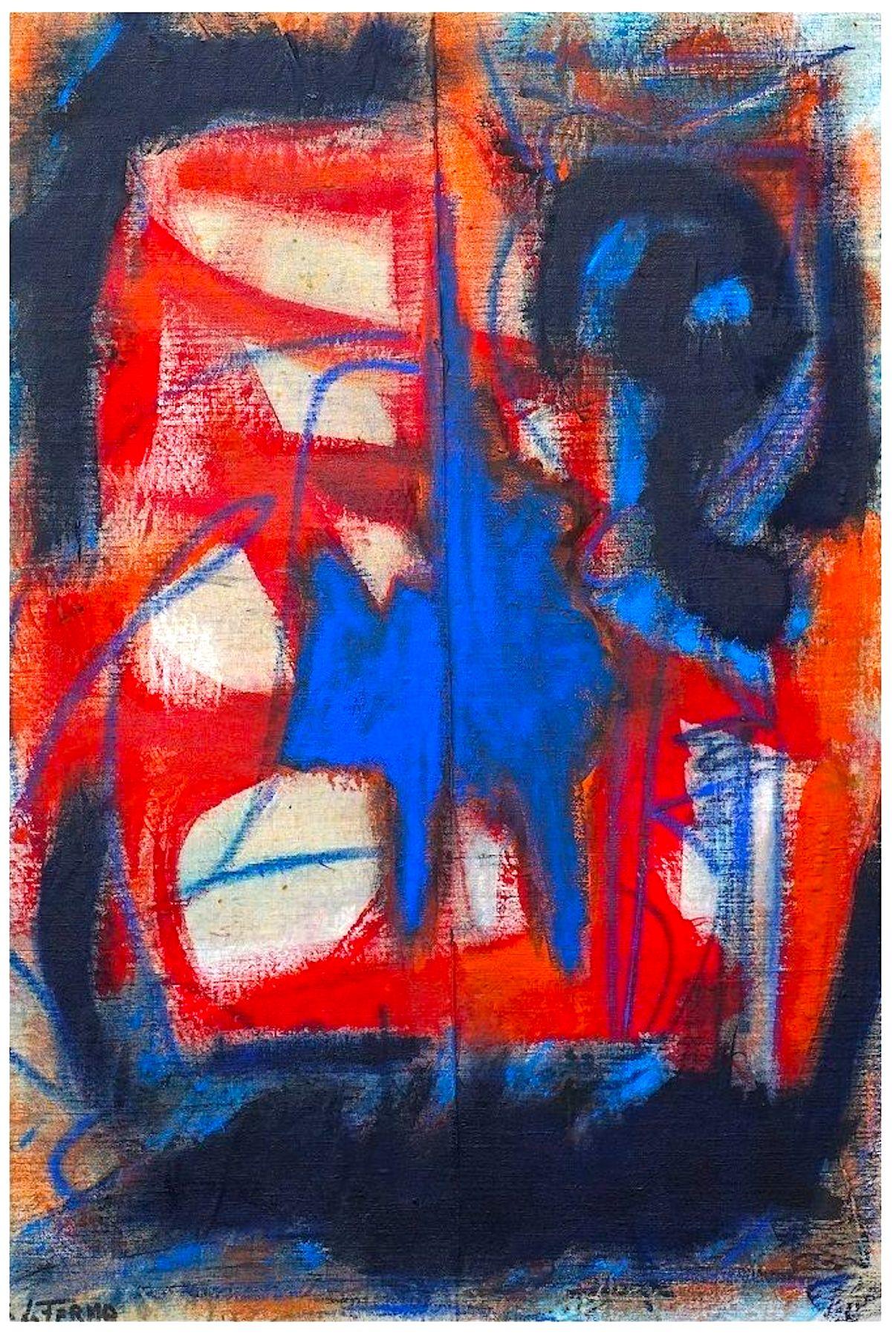 Giorgio Lo Fermo Abstract Painting - Untitled - Abstract Expression -  Oil Painting 2016