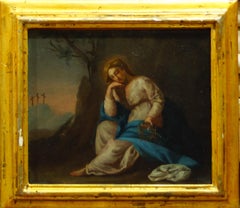 Our Lady of Sorrows with the Instruments of the Passion