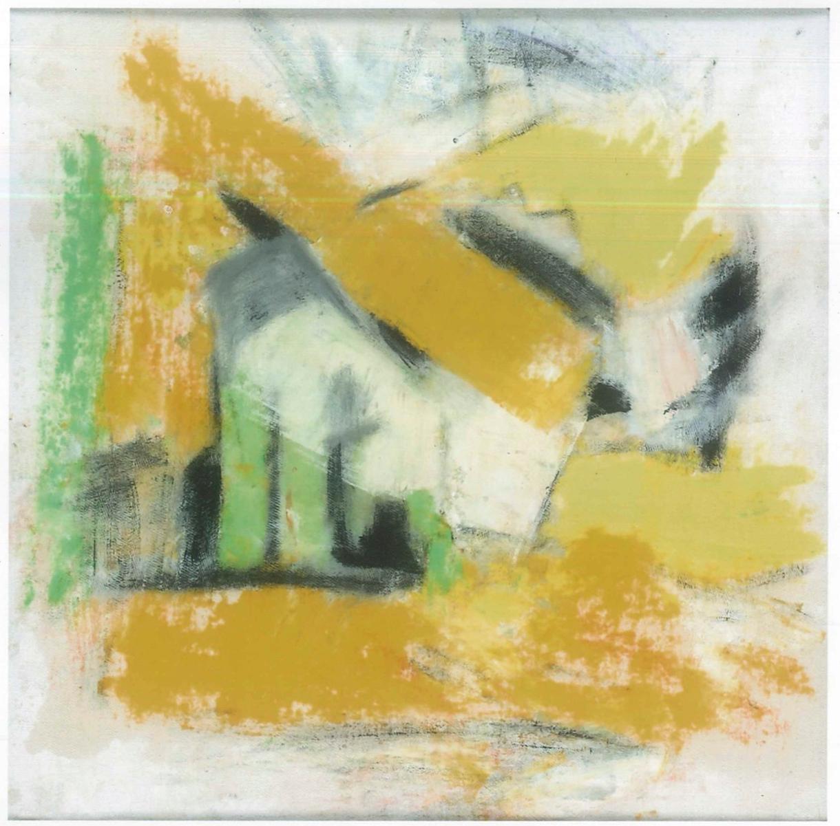 Homage To De Kooning - Ölgemälde 2012 von Giorgio Lo Fermo