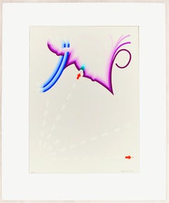 Untitled - Original Screen Print by Giorgio Bompadre - 1969