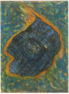 The Last Meteorite - Peinture à l'huile de Giorgio Lo Fermo, 1998