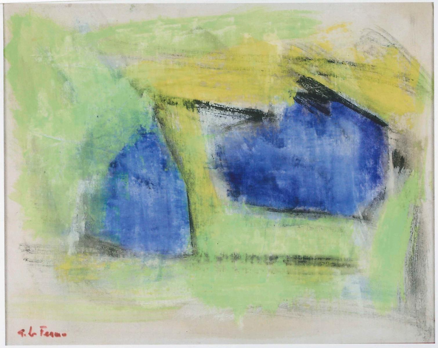 Homage To De Kooning - Ölgemälde 2012 von Giorgio Lo Fermo