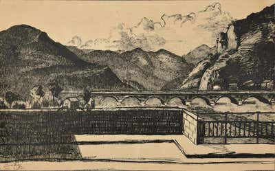 Alkis Matheos - Louis XIV - Original Ink on Paper by A. Matheos For ...