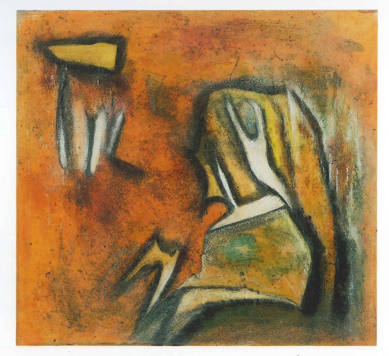 Saracen Head is an original artwork realized by Giorgio Lo Fermo in 2013.

Oil on canvas.

This contemporary painting represents an abstract composition. The scene is characterized by
tones of brown and ocher.

Giorgio Lo Fermo is an Italian painter