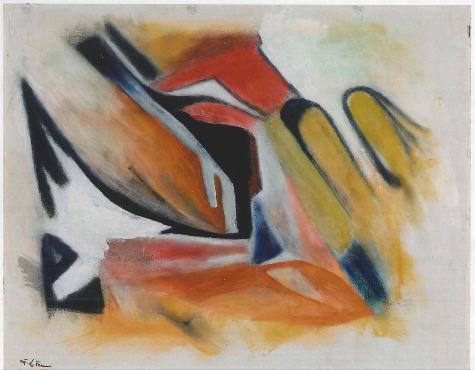 Espressionismo astratto è un'opera d'arte originale realizzata da Giorgio Lo Fermo nel 2012.

Olio su tavola rigida. Firmato a mano in basso a sinistra. 

Questa composizione astratta contemporanea è stata realizzata dall'artista utilizzando una