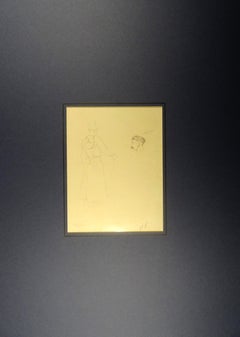 Portraits - Dessins originaux au crayon d'Horace Vernet, milieu de 1800