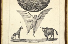 Discoveries Made On The Moon - 20th - Gaetano Dura - Lithograph - Old Masters