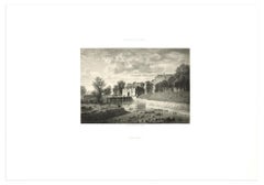 Interieur de Geneve. Porte Neuve - Lithograph by A. Fontanesi