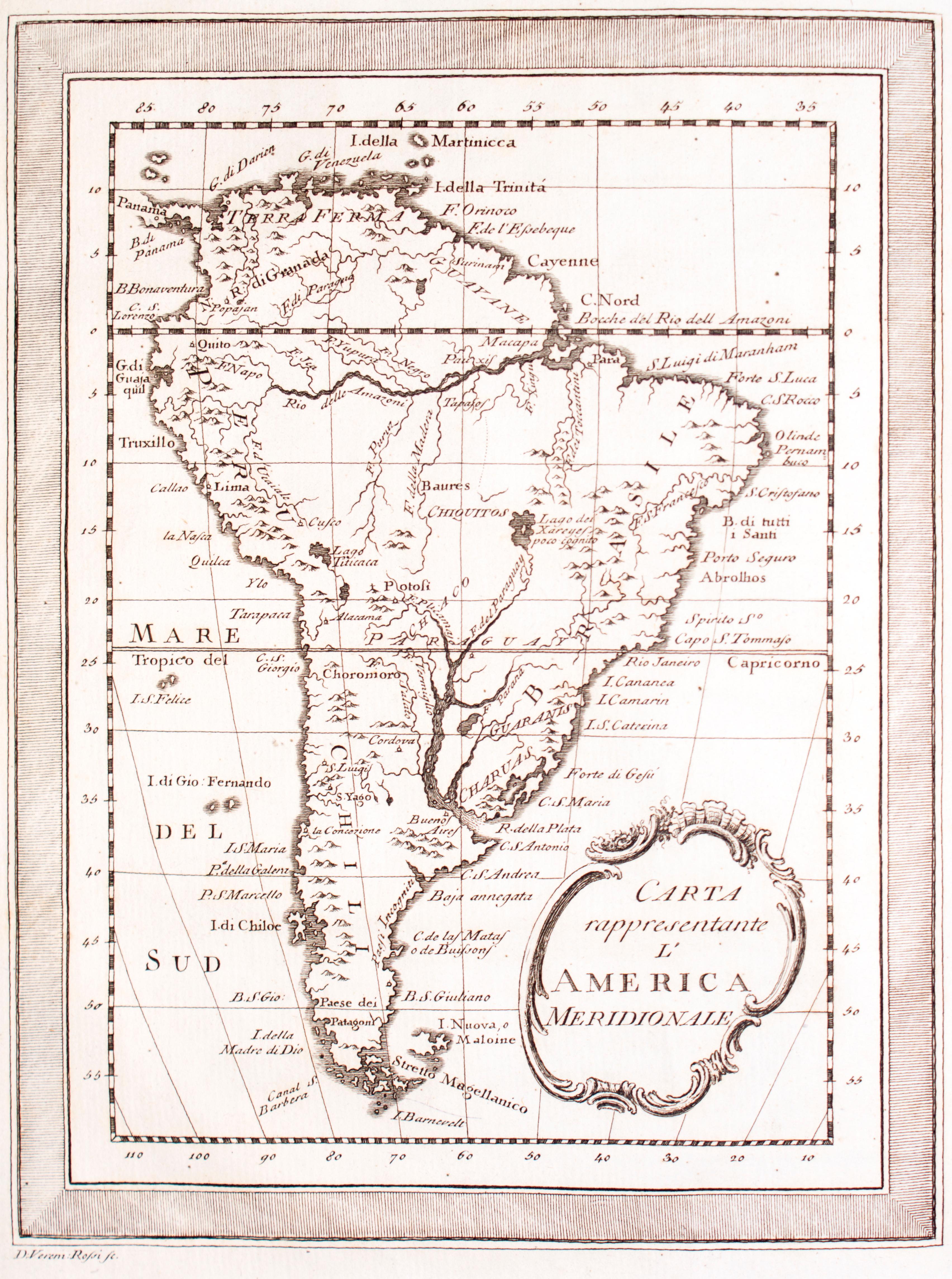 Il Gazzettiere Americano – Antikes illustriertes Buch über die Amerikas – 1763 im Angebot 10