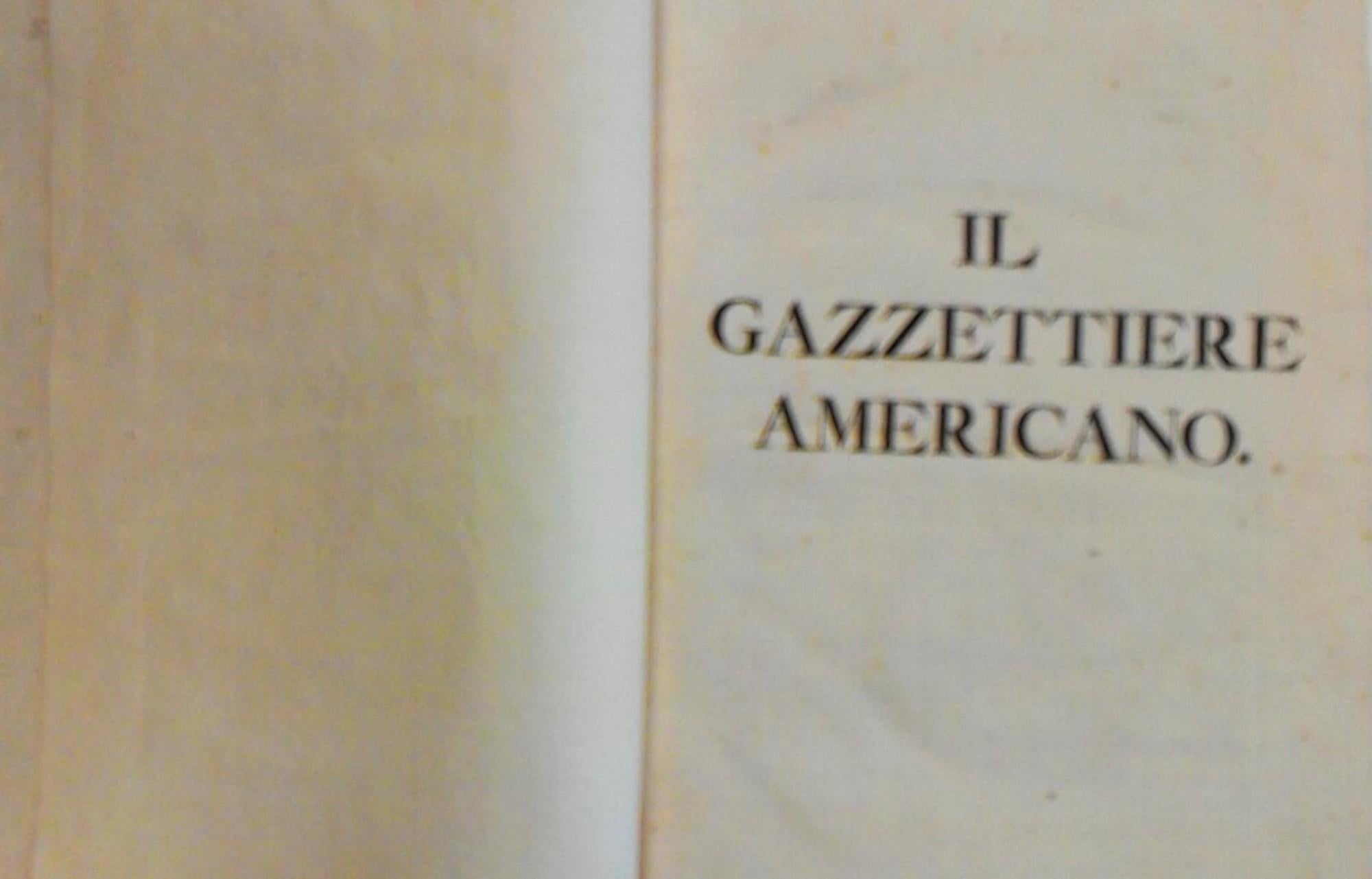 Il Gazzettiere Americano - Ancient Illustrated Book on the Americas - 1763 For Sale 15