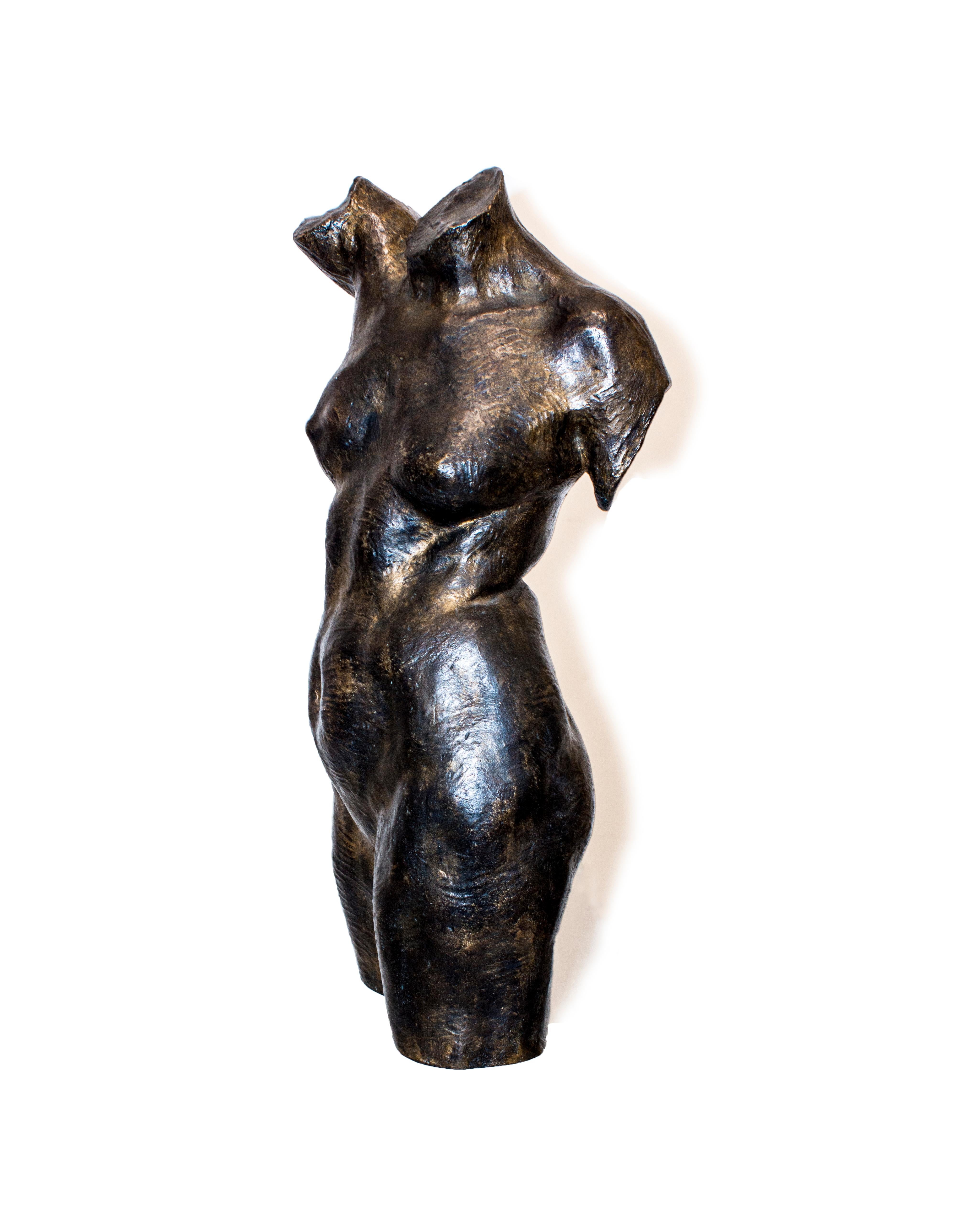 Die Kommode der Frau – Bronzeskulptur von Aurelio Mistruzzi im Angebot 1