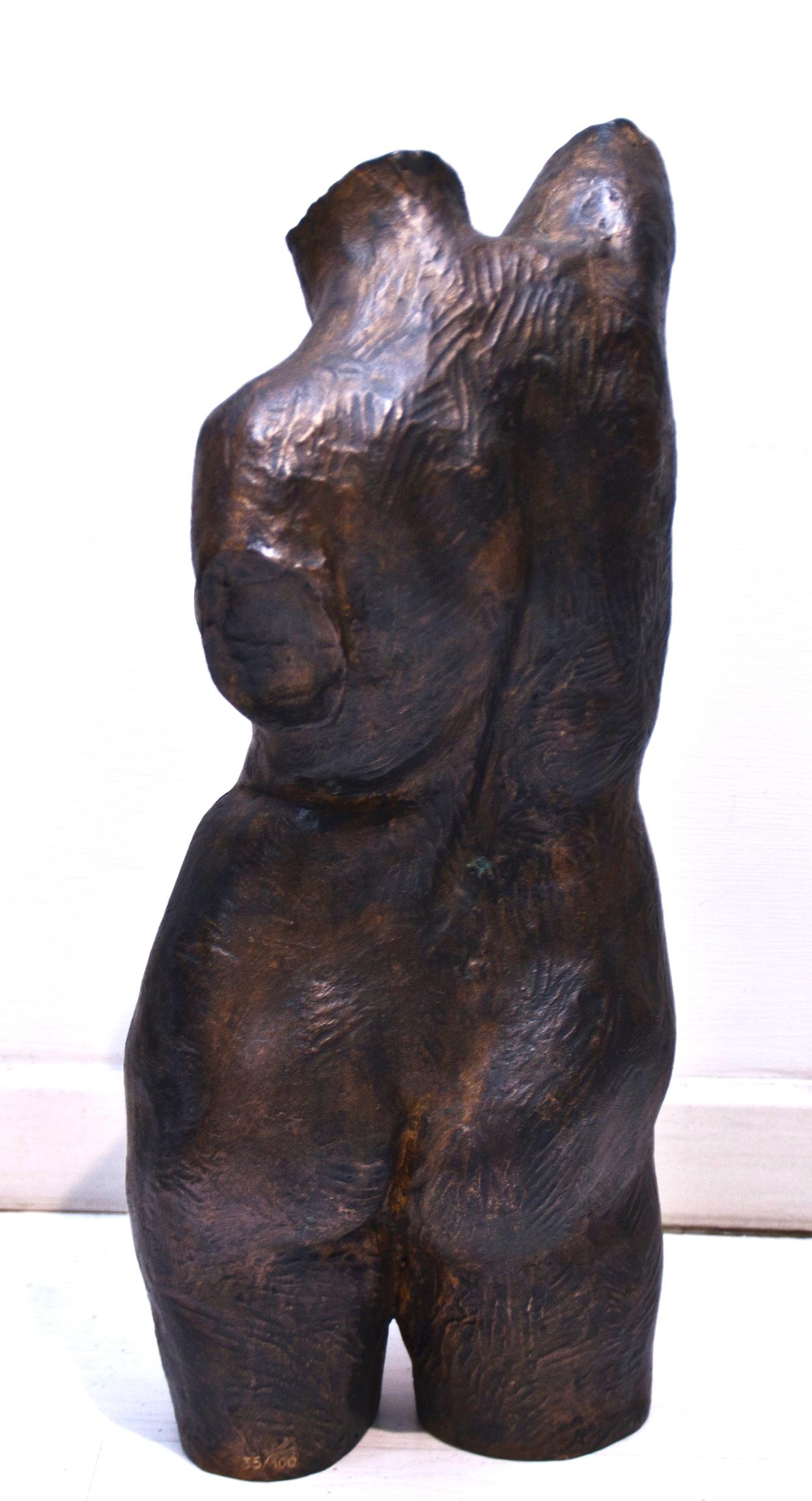 Die Kommode der Frau – Bronzeskulptur von Aurelio Mistruzzi im Angebot 2