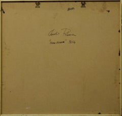 Natural Shape - Original Oil on Canvas by Claudio Palmieri - 1986