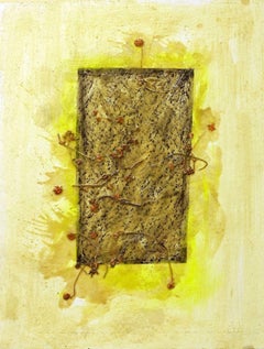Segni d'erba - Tecnica mista originale di Claudio Palmieri - 2008