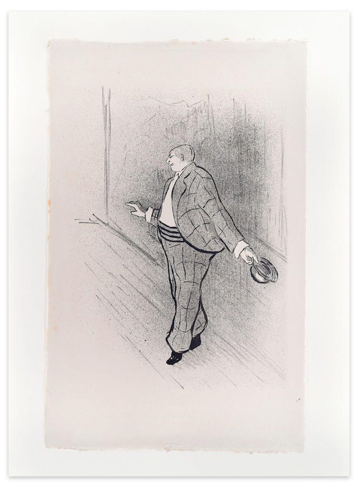 Libert - Litografía original sobre papel de Japón por H.-G. Ibels - 1893 - Print de Henri-Gabriel Ibels