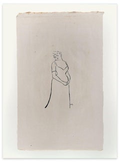 Anna Thibaud - Original Lithograph on Japan Paper by H.-G. Ibels - 1893