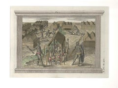 The Impalement of Enemy - Etching by G. Pivati - 1746/1751