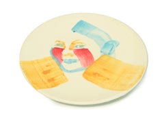 Laila - Original  Hand-made Flat Ceramic Dish by A. Kurakina - 2019