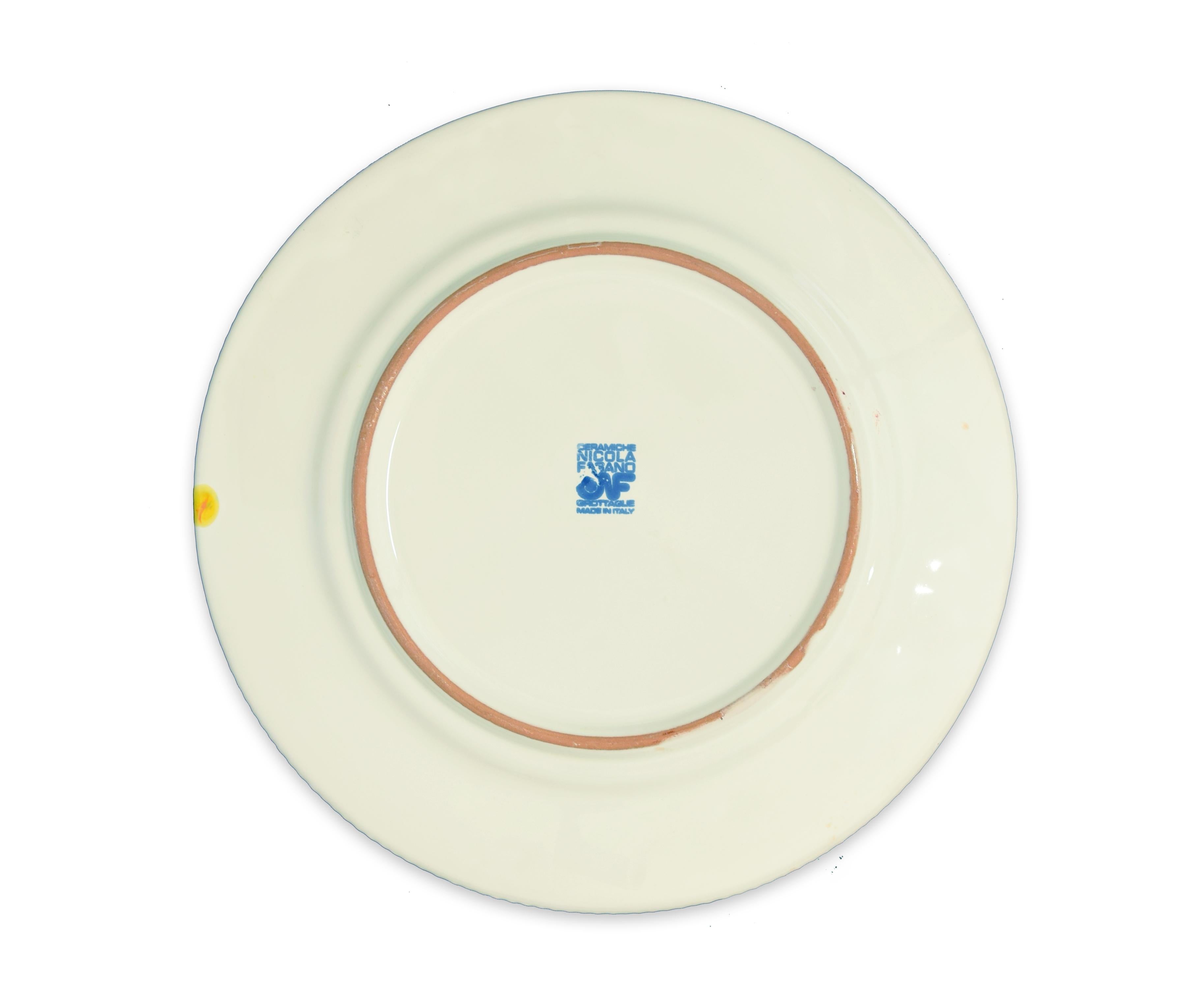 Eyes - Original  Hand-made Flat Ceramic Dish by A. Kurakina - 2019 - Contemporary Art by Anastasia Kurakina