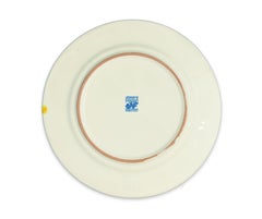 Occhi - Originale Piatto piano in ceramica fatto a mano da A. Kurakina - 2019